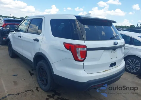 2016 Ford Police Interceptor из США, поврежденный, VIN 1FM5K8AR9GGA04556